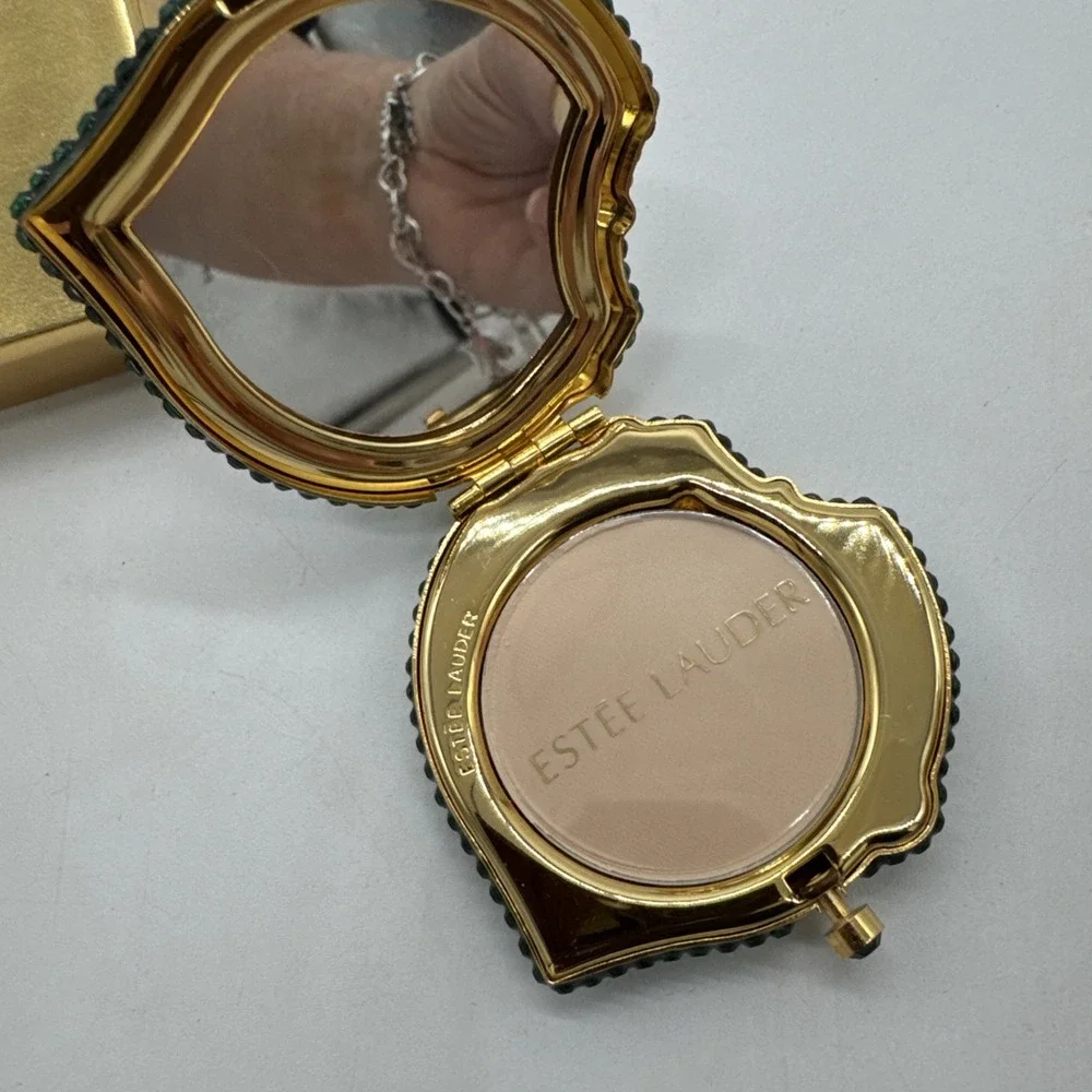 Estee Lauder All the Buzz Compact Collection Dragonfly Press Powder w/Box HTF